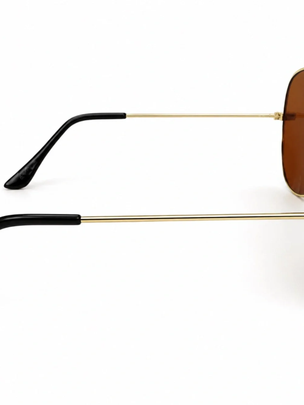 ✨FREE PEOPLE Rare Retro Brown Aviators Gold Frame NWOT